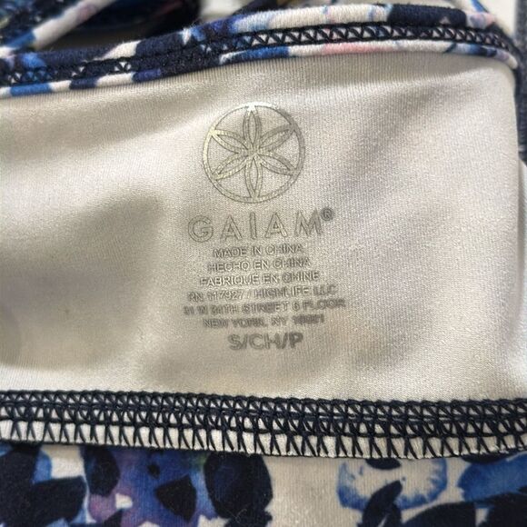 Gaiam Shiva Elsie Print Medium-Impact Sports Bra Size Small - Picture 7 of 8